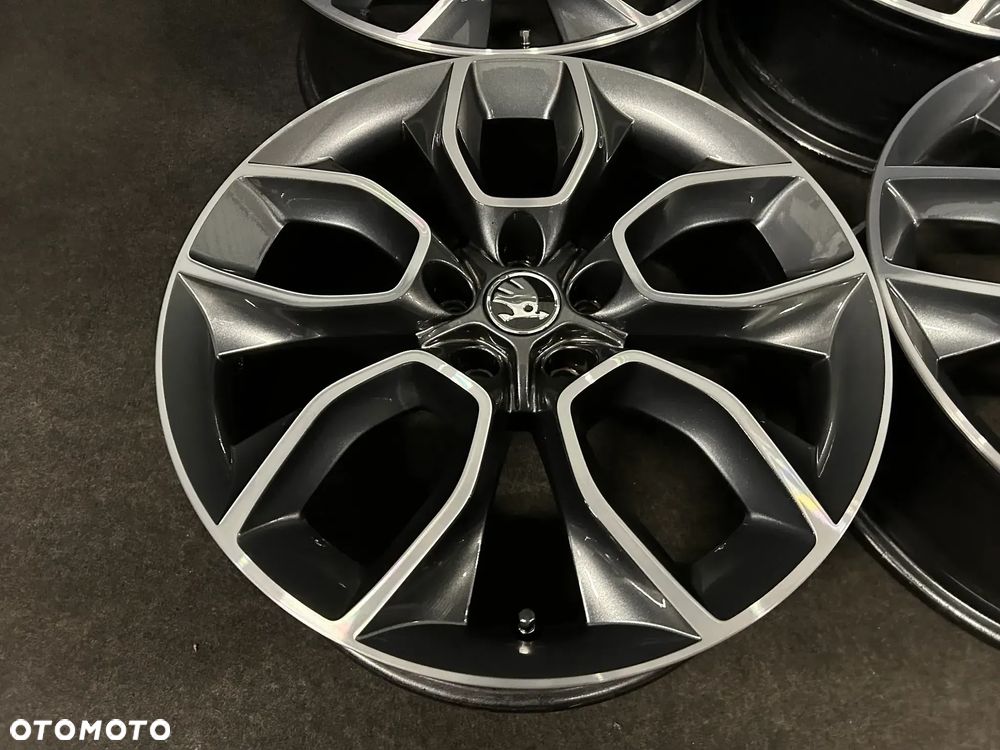 Alufelgi SKODA Kodiaq, Karoq, Superb III, Octavia III 19 cali 5x112 4szt. ładne! - 6
