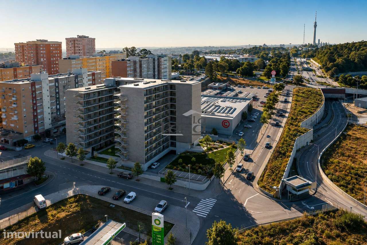 T2 Novo Ultimo piso com terraço, varanda e lugar de garagem em Vila... - Grande imagem: 5/10