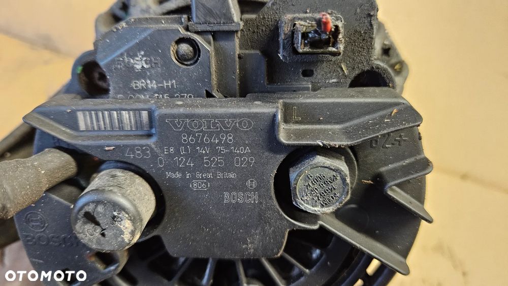 Volvo S60 V70 S80 XC90 2.4 T D D5 140A  alternator 0124525001 30667787  30658085 - 21