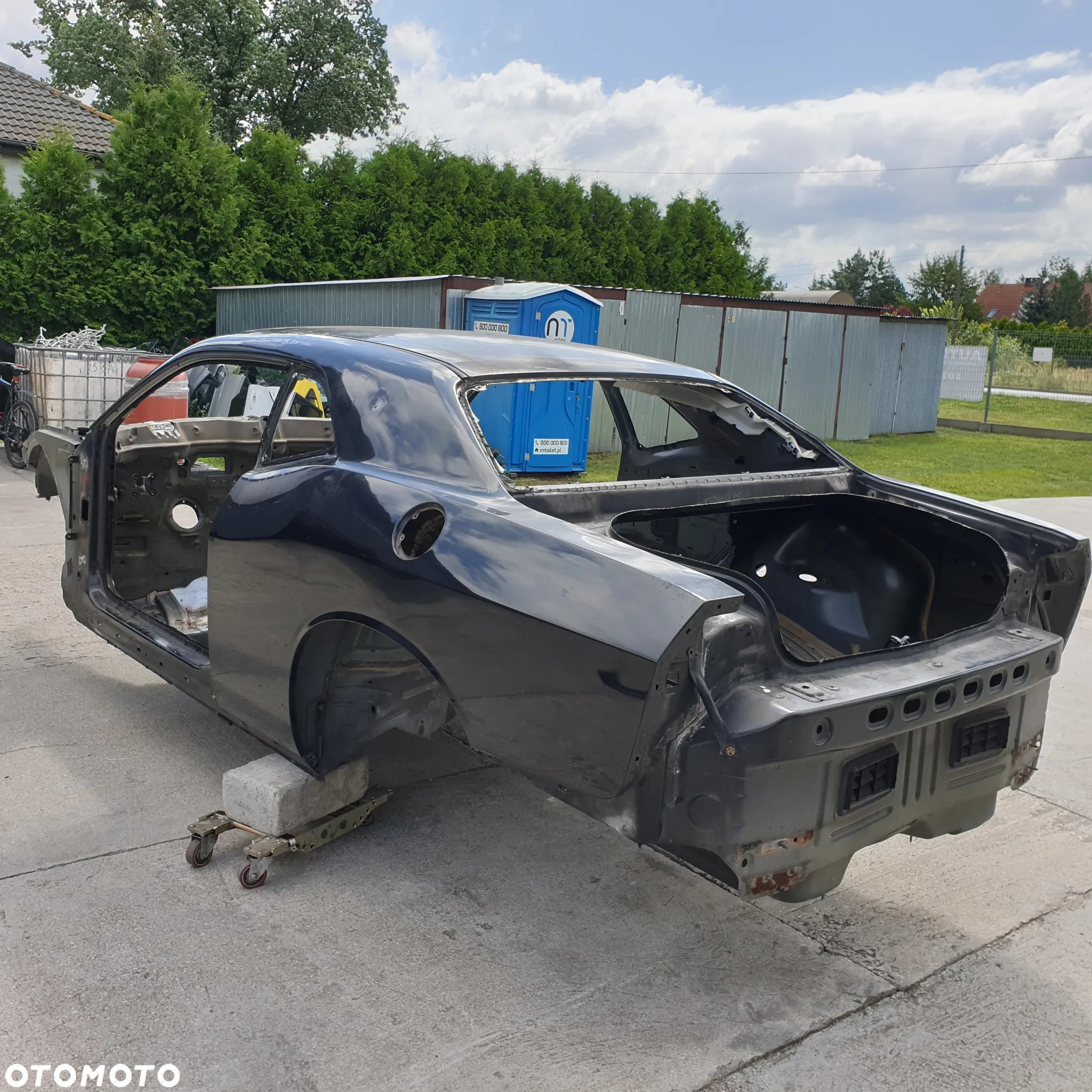 DODGE CHALLENGER BLOTNIK CWIARTKA PAS PODLOGA LEWA TYL 10-14 - 3