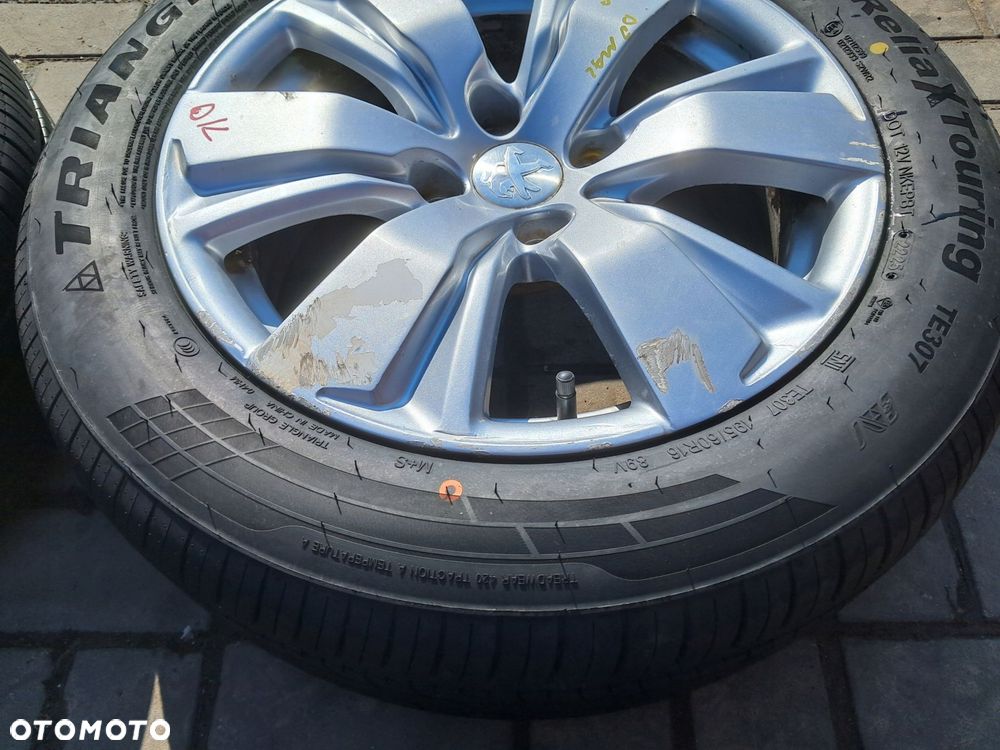 peugeot 2008 i felgi aluminiowe 16" koła lato 195/60r16 9678398177 25r - 5