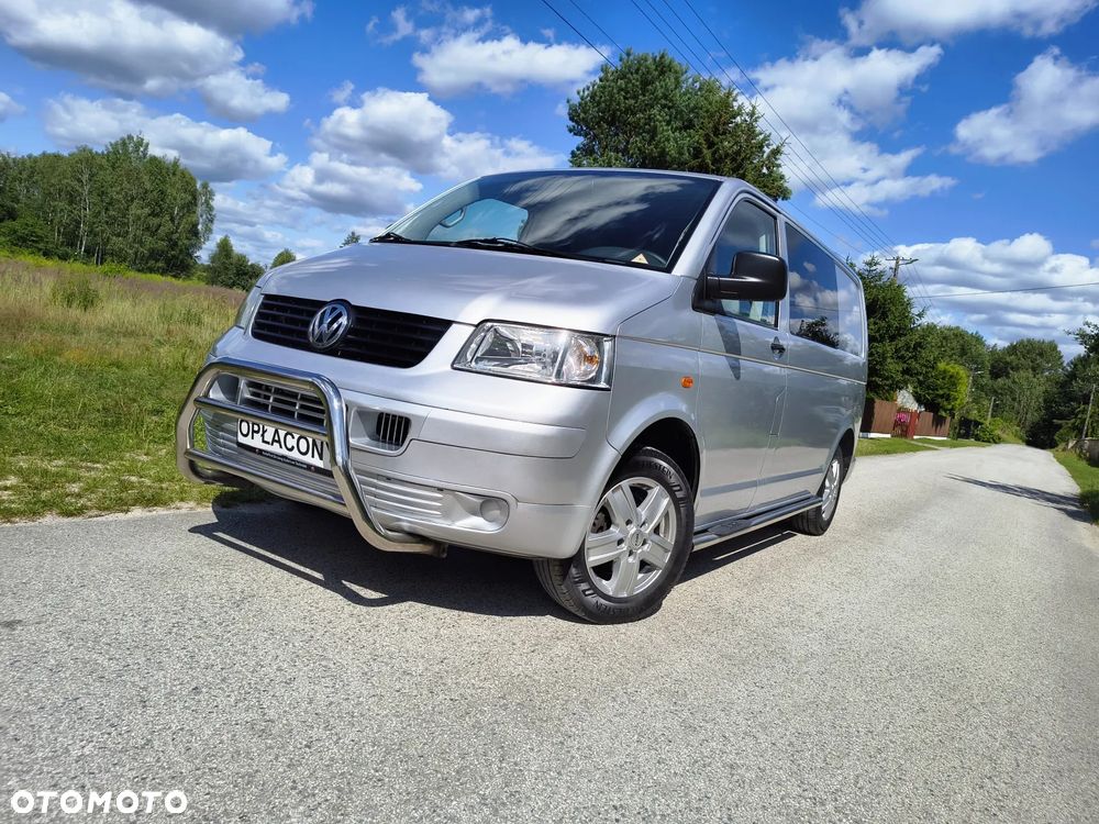 Volkswagen TRANSPORTER T5 Klima Elektryka Tempomat Duże Radio Brygadówka Dubel Kabina Klapa Rury - 1