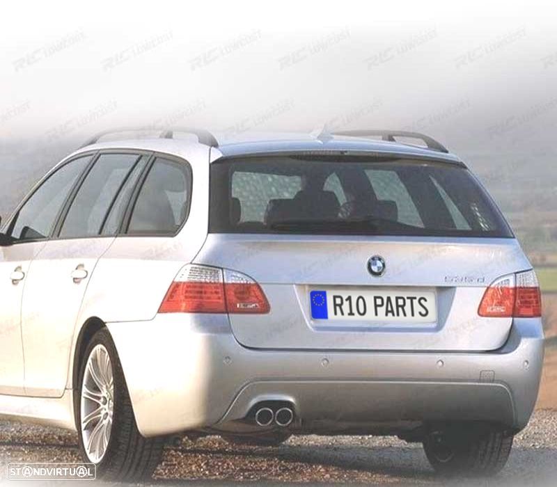 PARÁ-CHOQUES TRASEIRO BMW E61 TOURING 07-10 COM PDC LOOK M - 2