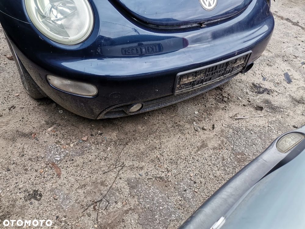 VW NEW BEETLE 2.0 B maska zderzak blotnik lampa drzwi klapa szyba lusterko chlodnica alternator rozrusznik - 7