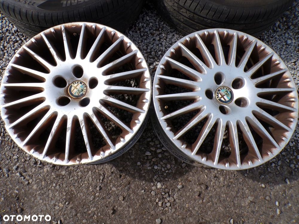 ALFA ROMEO 159 BRERA FELGI ALUMINIOWE 17 CALI 2 OPONY - 3