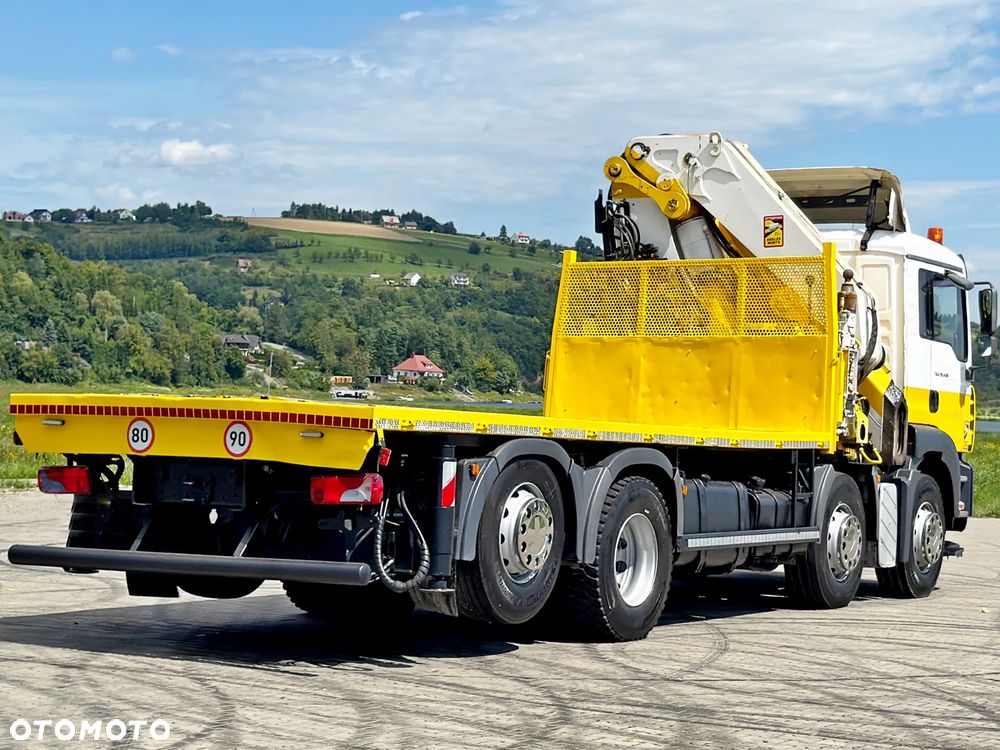 MAN TGA 35.430 * PLATFORMA 6,10 m * HIAB 700 E - 6 + PILOT / STAN BDB - 6