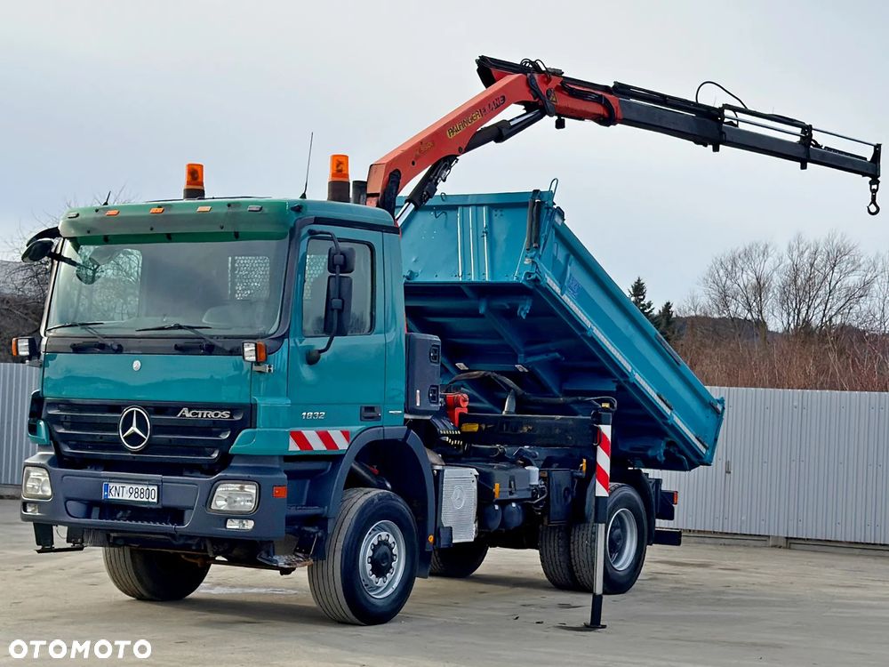 Mercedes-Benz ACTROS 1832 * WYWROTKA 4,00 m * PK 9501 * STAN BDB * 4x4 - 2