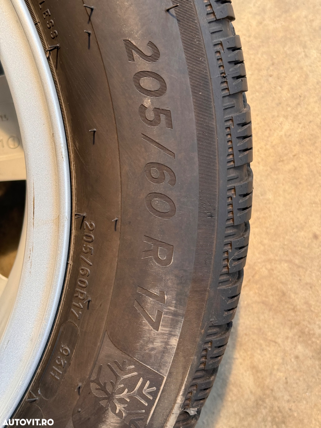 Vând jante originale Mini Cooper Contryman pe 17” cu anvelope de iarnă - 10