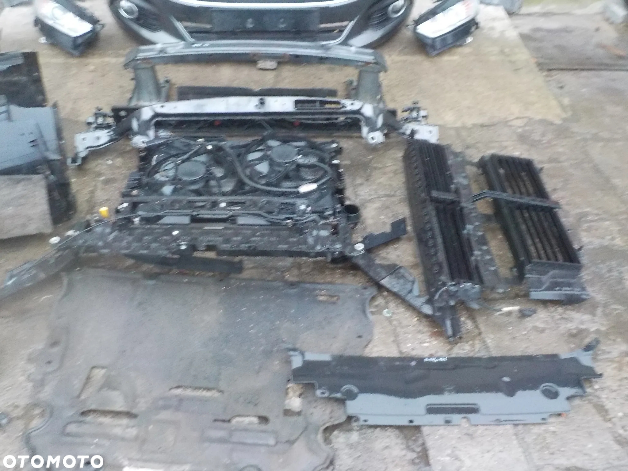 FORD MONDEO MK5 2.0 TDCI PRZÓD MASKA ZDERZAK BŁOTNIKI PAS PRZEDNI Z CHŁODNICAMI LAMPY UK - 15