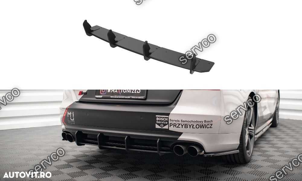 Prelungire difuzor bara spate Audi S8 D4 2012-2015 v7 - Maxton Design