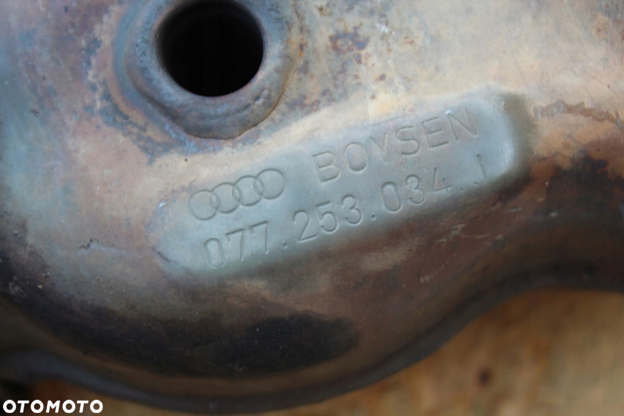 Kolektory wydechowe AUDI A6 C5 A8 D2 4.2 v8 077253033J 077253034J - 3