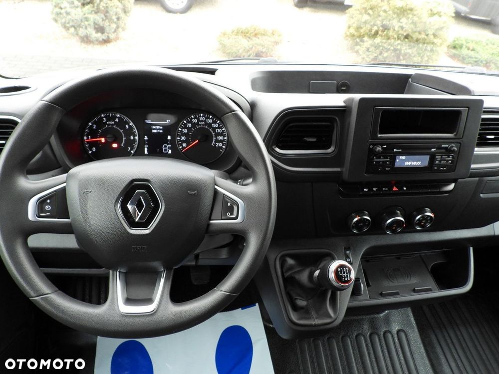 Renault MASTER PLANDEKA 10 PALET WEBASTO TEMPOMAT LEDY PNEUMATYKA KLIMATYZACJA  165KM - 30