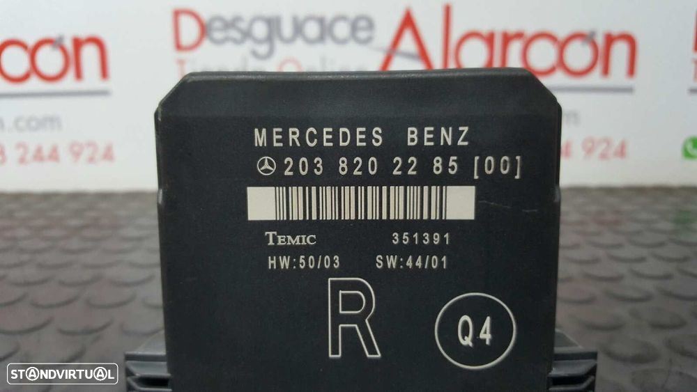 CENTRALINA/BOMBA FECHO CENTRAL MERCEDES CLASE C (W203) FAMILIAR C 200 T CDI (LA)... - 6