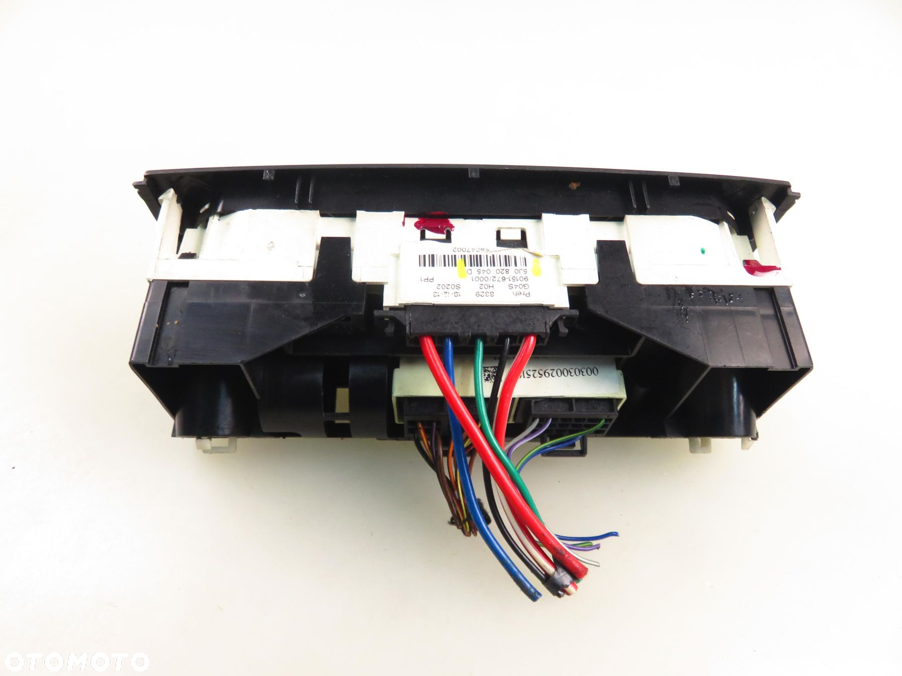 PANEL NAWIEWU Z AC SKODA FABIA II (542) 5J0820045D - 11