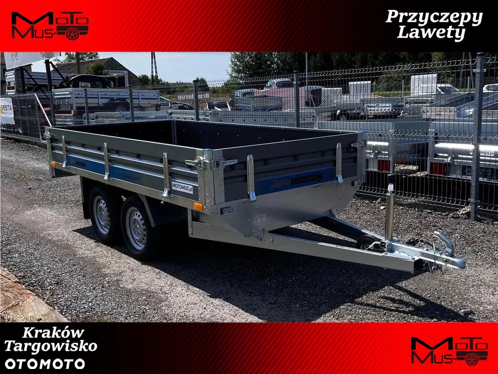 Faro Przyczepa Faro Magicus 3x15 2oś koła pod spodem Kraków MOTOMUS Targowisko od ręki