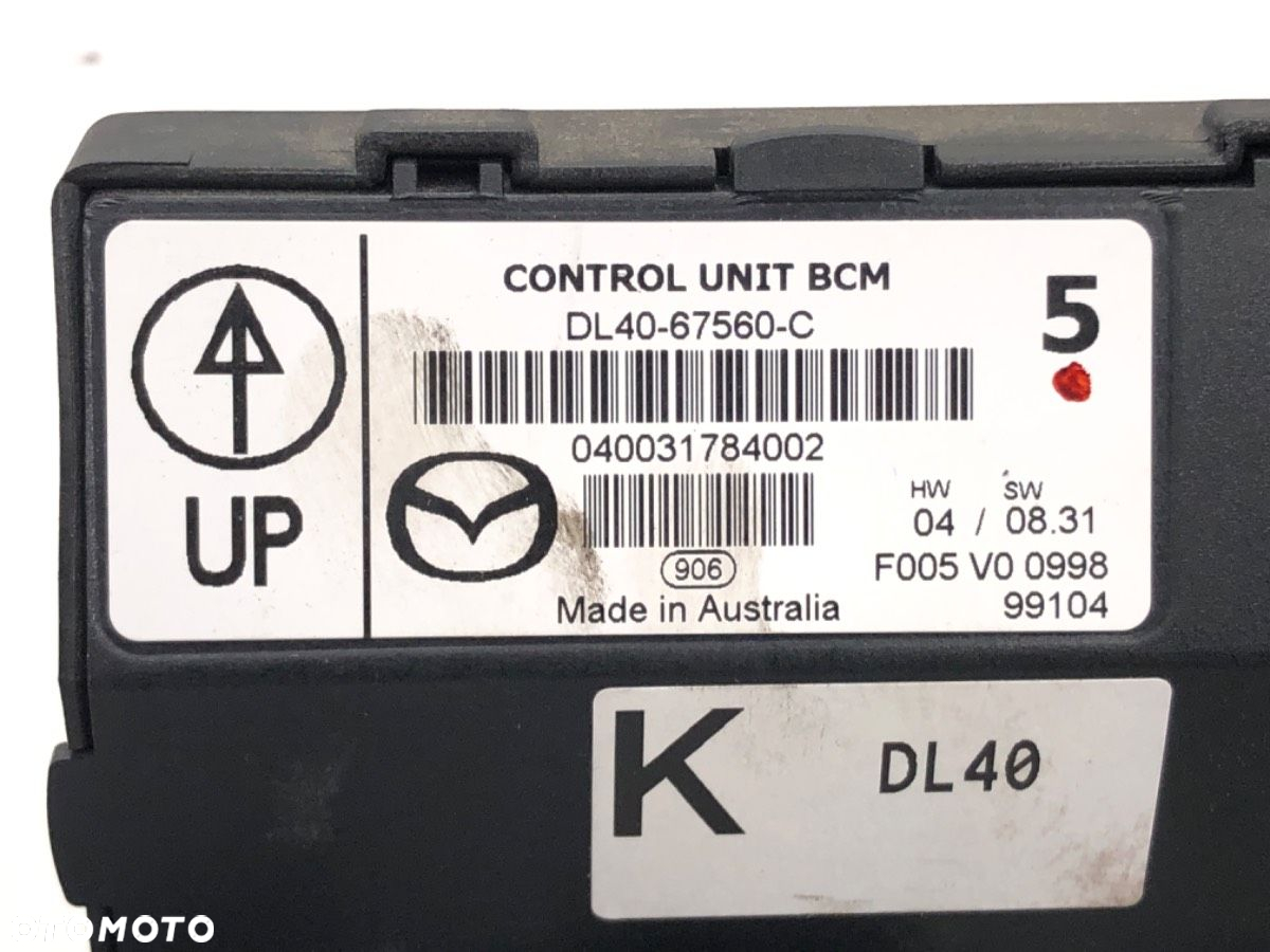 MODUŁ KOMFORTU - 173.00 PLN - MAZDA 2 (DE_, DH_) 2007 - 2015 1.6 MZ-CD 66 kW [90 KM] olej napędowy - 3