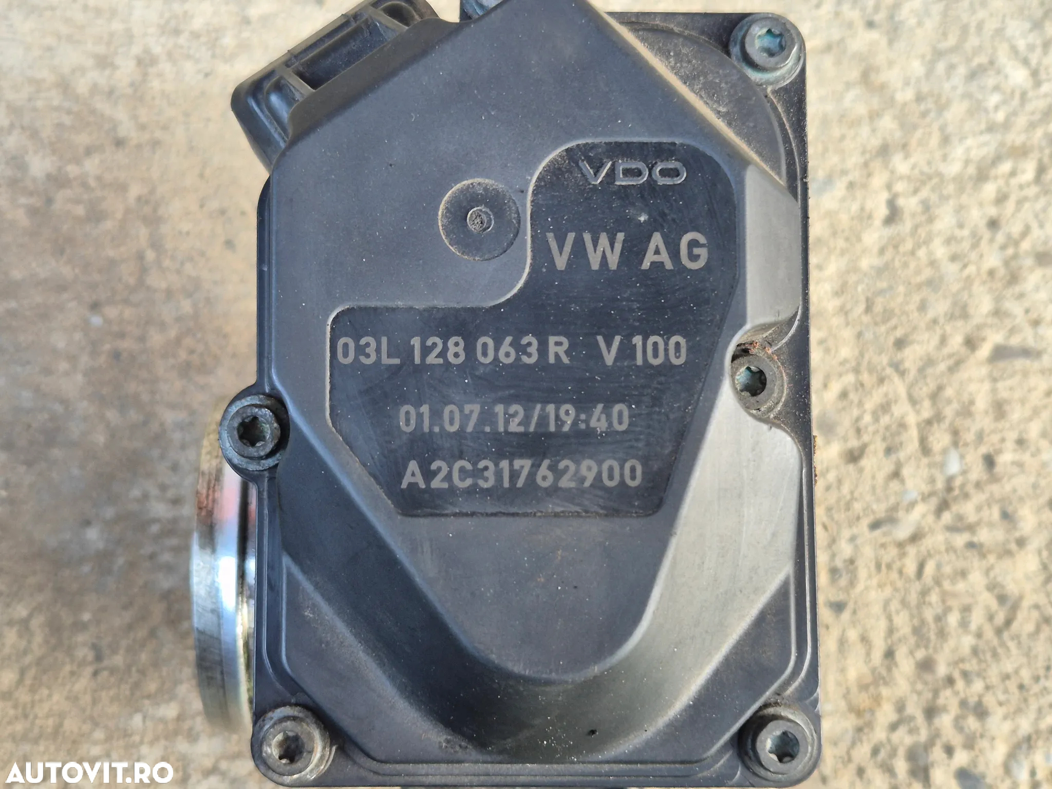 Clapeta Acceleratie 2.0TDI  VW  / AUDI / SKODA / SEAT  cod 03L 128 063 R - 2