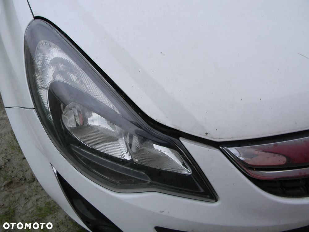 OPEL CORSA D LIFT maska silnika zderzak pas lampa błotnik kompletny przód  Z474 - 2