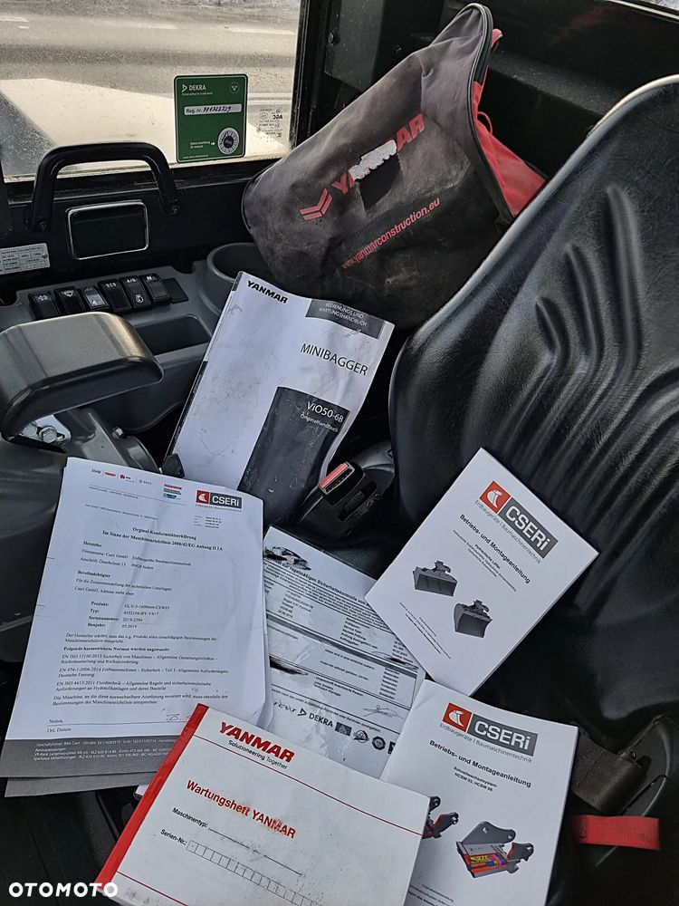 Yanmar VIO50-6B Koparka 5 ton jak Nowa z Salonu 2020 rok. tylko 2183mtg. Szybko-złącze Hydrauliczne! Yanmar silnik z Norwegii. DEKRA 2026rok AKTUALNA! Dokumentacja! Pompa ON. ani deka luzów i wycieków! OKAZJA Linia Hydr. Plus - 7