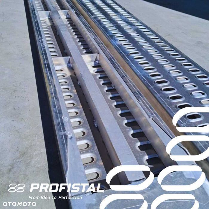 Trap najazd podjazd rampa laweta koparka pomoc drogowa ALUMINIOWE 3M - PRODUCENT - 2