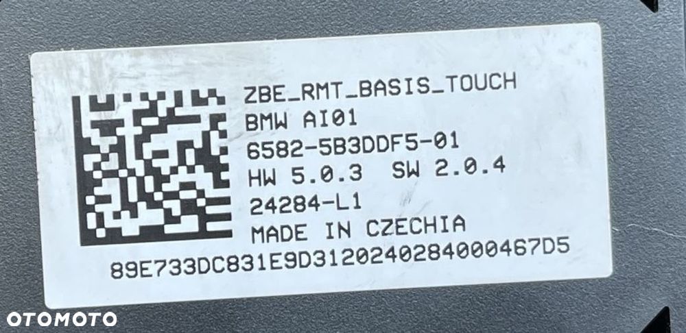 BMW G60 G61 G70 iX i5 i7 KONTROLER POKRĘTŁO IDRIVE TOUCH 5B3DDF5 - 13