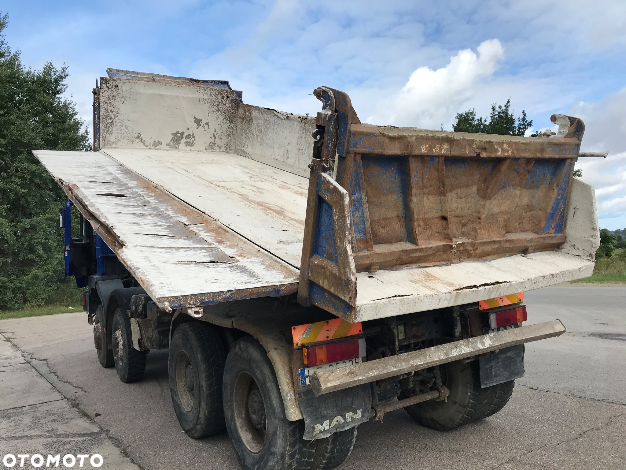 MAN F2000 FM 35.410 8x8 8x6 8x4  kipper wywrotka  8x8 8x6 - 4