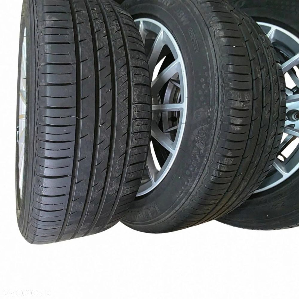 KOMPLET KÓŁ FELG ALUMINIOWYCH + ŚRUBY AUDI A4 A5 A6 225/50R17 8W0601025AE - 8
