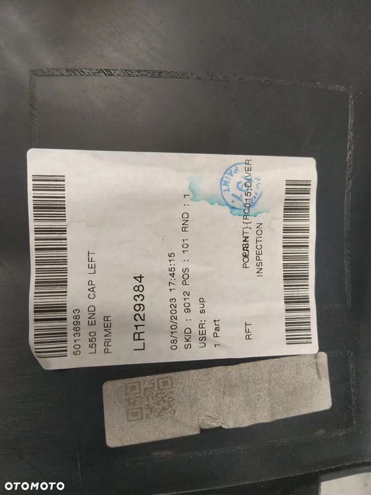 LAND ROVER DISCOVERY SPORT L550 NAROŻNIK BOK ZDERZAKA TYŁ TYLNY LEWY ORYGINAŁ - 12