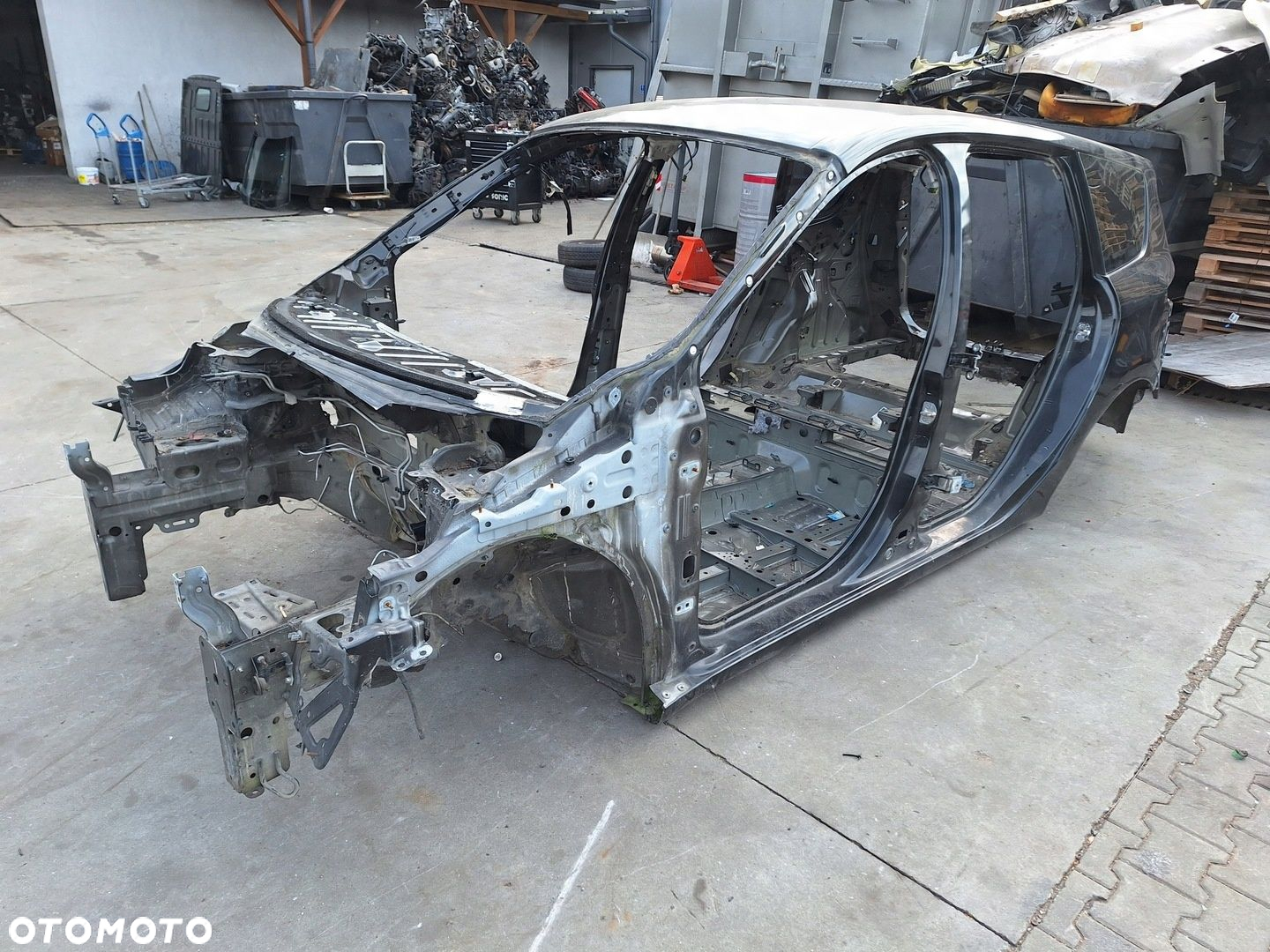 RENAULT SCENIC 3 III JZ0/1 GRAND TYLNA ĆWIARTKA BŁOTNIK TYŁ LEWY NV676 BOK - 6