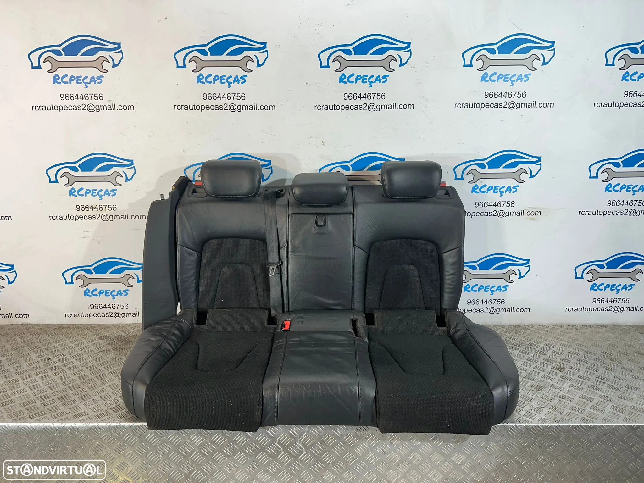 .Conjunto Bancos Pele Tecido S-Line Audi A4 B8 Avant 2007 - 2017 - 5