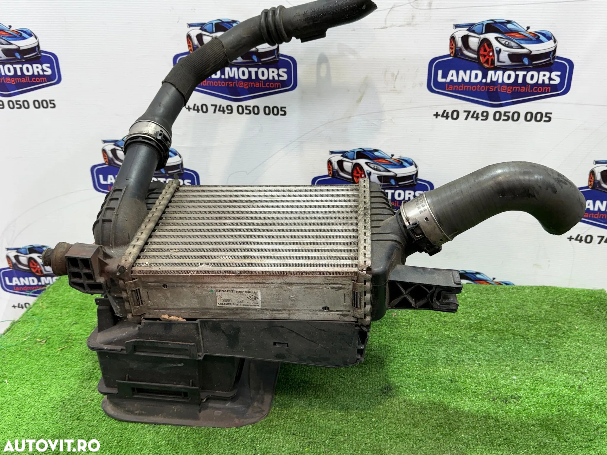 RADIATOR INTERCOOLER RENAULT CAPTUR MO 1.5 DIESEL 2014 COD OEM 1449611381R 214107326R 215580321R 2013-2019 - 7