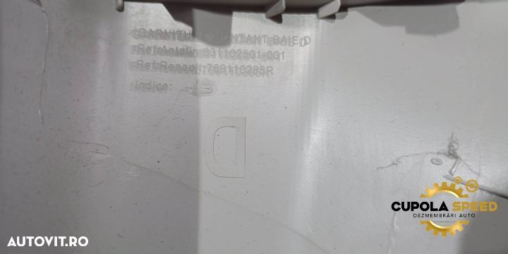 Ornament stalp fata dreapta 769110285R Renault Megane 4 [2016 - 2020] - 2