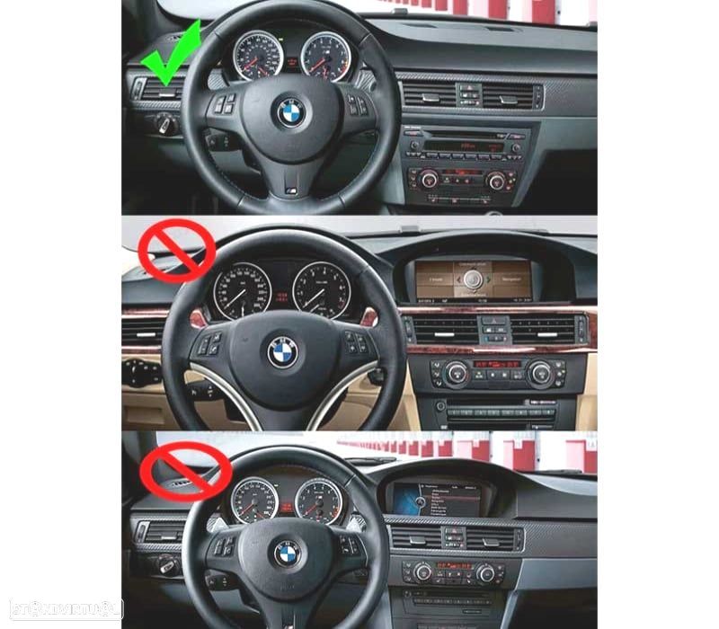 AUTO RÁDIO GPS ANDROID 13 BMW E90 E91 E92 E93 08-12 SIN PANTALLA DE SERIE - 2