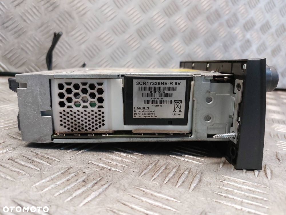 RADIO ODTWARZACZ + WYŚWIETLACZ PEUGEOT 407 COUPE 96640242XA 9661375880 - 4