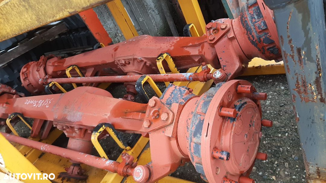 Punte  , axa buldoexcavator  MF,  FERMEC, TEREX, MECALAC - 6