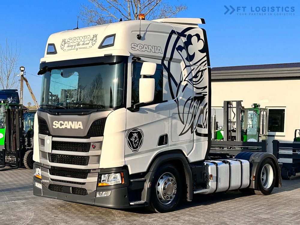 Używany Scania R500 / LOWDECK / KLIMATYZACJA POSTOJOWA / RETARDER / DWA ...