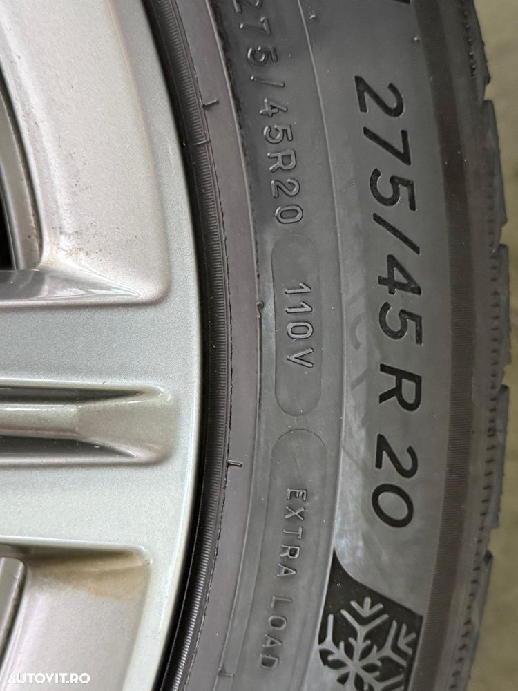 Jante Bmw X5 G5, X6 G6, originale, 20 inch, anvelope iarna Michelin, senzori presiune originali - 11