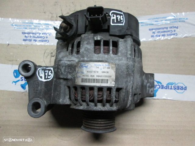 ALTERNADOR 98AB10300GF FORD FIESTA 2003 1,4I FORD FOCUS 1999 1.6 I - 1