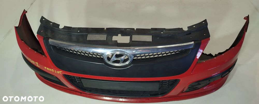 Zderzak przedni przód grill HYUNDAI I30 07-12 - 4