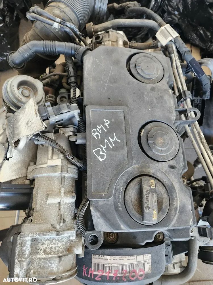 Motor Vw Seat Skoda 2.0 Tdi BMM BMP Motor BMM BMP Passat Golf Touran Octavia Leon Altea Testat Fact - 4