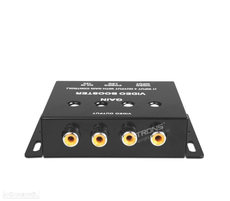 SPLITTER DE 4 CANAIS 1 ENTRADA 4 SAIDAS RCA - 2