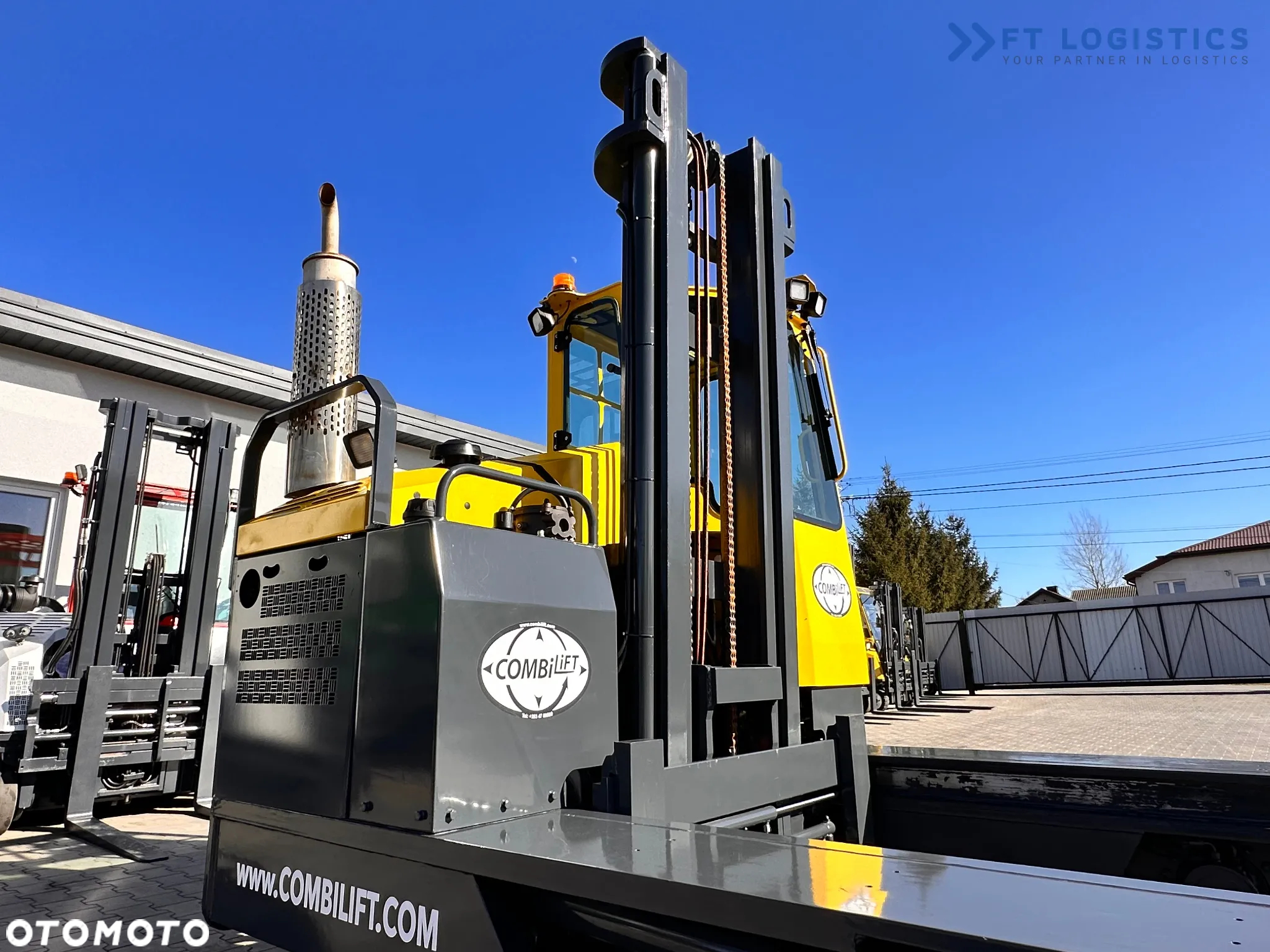 Combilift C4000 / LPG / DUPLEX / 4100MM / WAGA / PRZESÓW WIDEŁ / JAK NOWY - 11