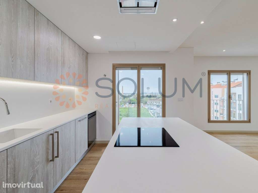 Novo Duplex T4 com 2 terraços - Montijo - Grande imagem: 2/23