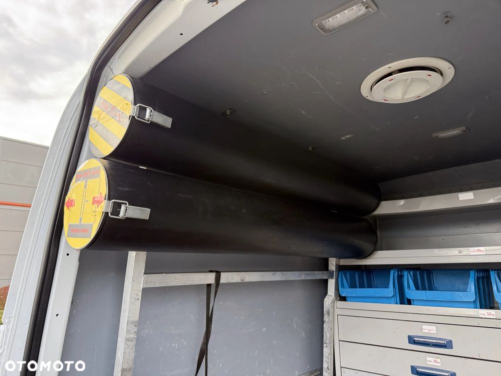 Mercedes-Benz Sprinter 319 CDI V6 L2H2 Doka Brygadówka 4-miejsca Zabudowa Warsztatowa Salon PL - 11