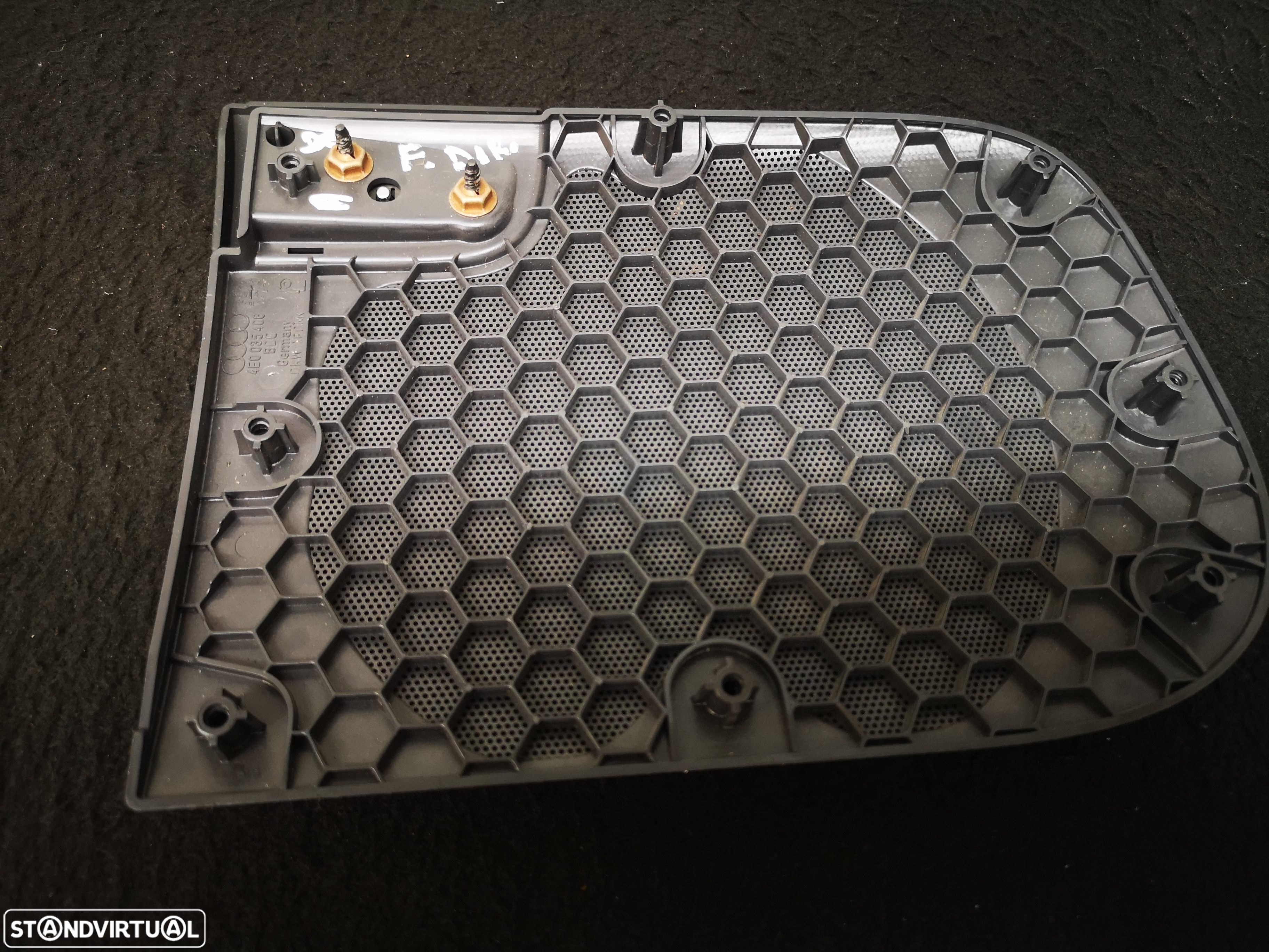 Tampa  coluna de som da porta  frente direita BOSE originais Audi S8 A8 d3 4e0 2003-2009 (2x no estoque) - 4