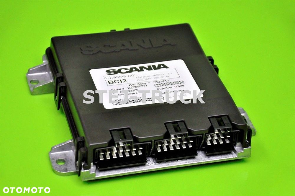 STEROWNIK, JEDNOSTKA STERUJĄCA, ECU BCI2, SCANIA, 2392411, 2882823, - 1