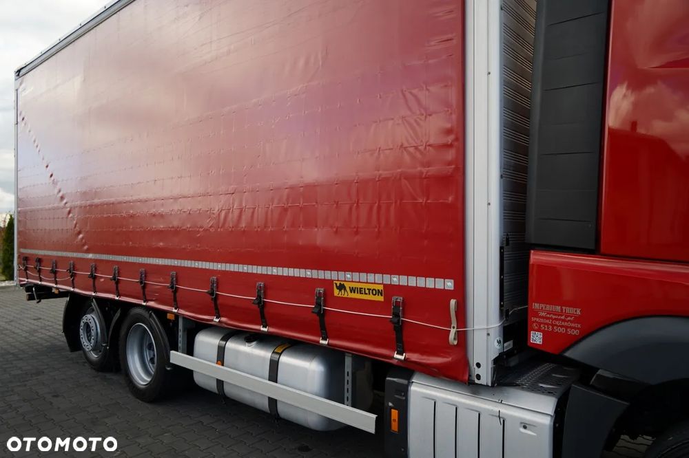 Mercedes-Benz ACTROS 2545 / FIRANKA- 7,7 M  / 6x2 / OŚ PODNOSZONA / BIG SPACE / WIELTON / 2021 - 12