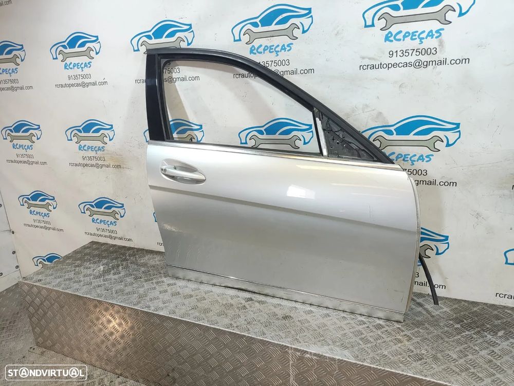 Porta Frente Direita MERCEDES BENZ CLASS C W204 Fecho Elevador Motor Puxador Vidro - 3