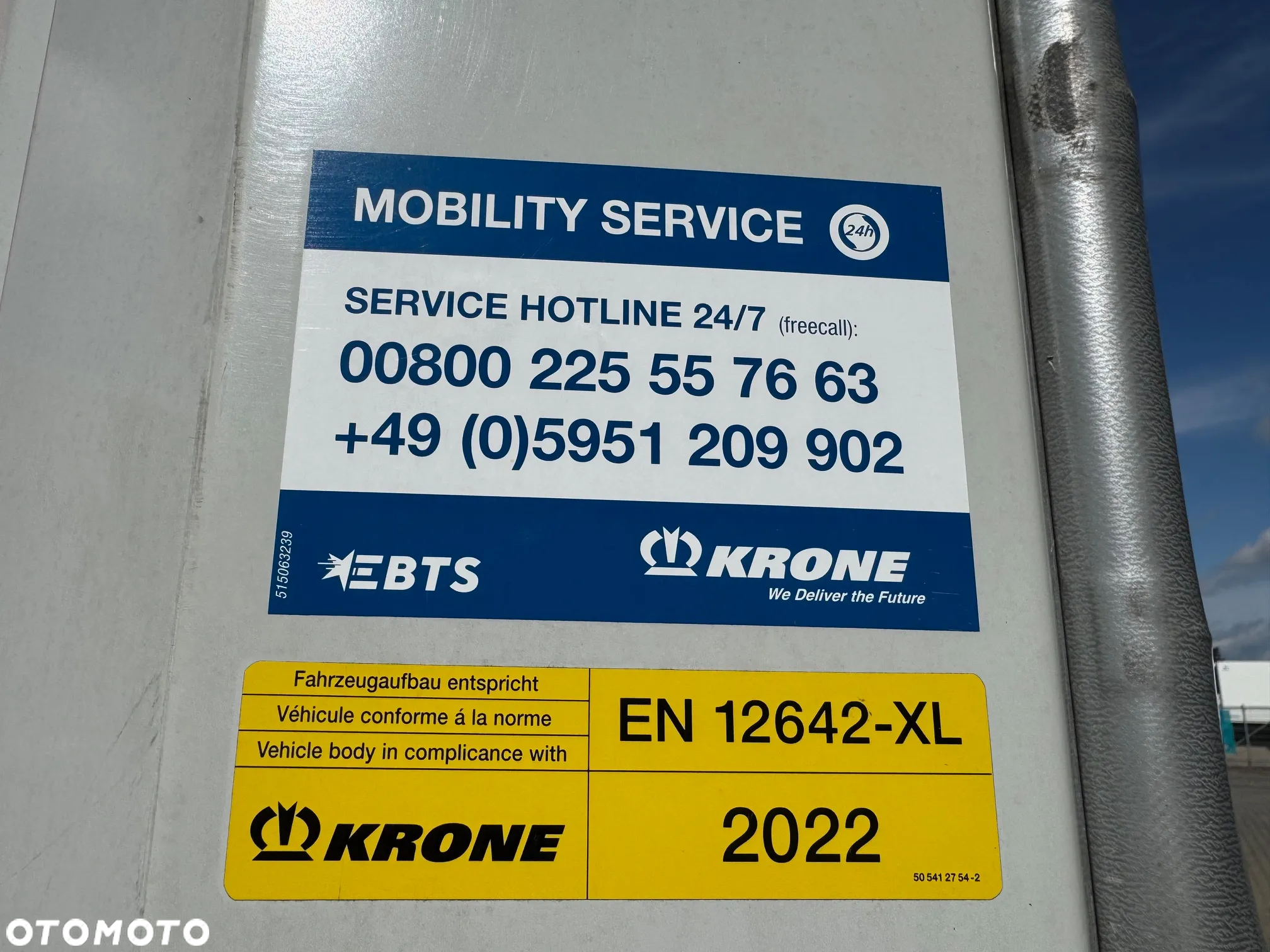 Krone SD Firanka Certyfikat XL, Listwy aluminiowe - 26