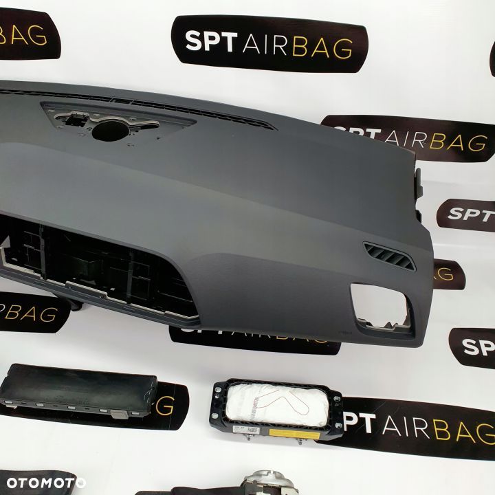 SEAT ATECA DESKA ROZDZIELCZA KONSOLA KOKPIT PULPIT PODUSZKI AIRBAG AIR BAG PASY KIT SET - 3